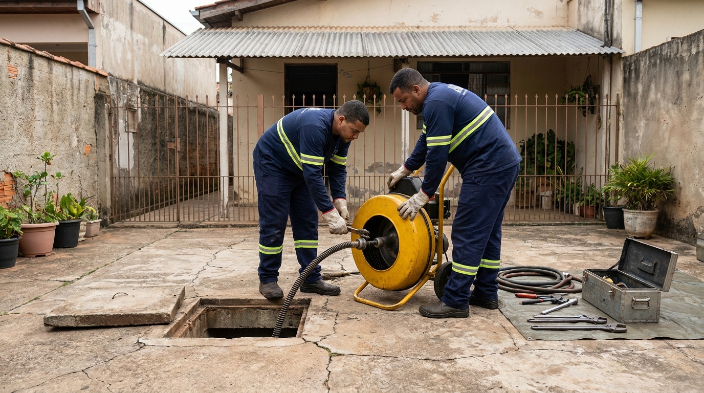 Desentupimento de Esgoto em Ipatinga